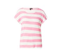 VERO MODA Camiseta 'VMWide' rosa / blanco M rosa / blanco