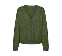 VERO MODA Cárdigan 'VMBOOM' verde oscuro L verde oscuro