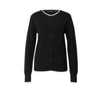 VERO MODA Cárdigan 'VMBREEZE' negro / blanco lana SxTallas normales negro / blanco lana