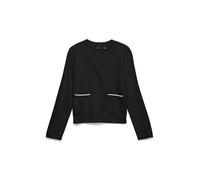 VERO MODA Cárdigan 'VMGold' beige / negro XL beige / negro