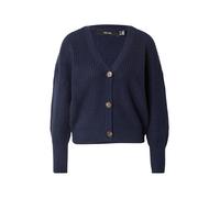 Vero Moda Vmlea LS Cuello en V Cuff Cardigan Noos, Azul Marino, XL