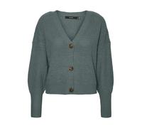 Vero Moda VMLEA LS V-NECK CUFF CARDIGAN NOOS XS Verde
