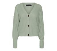 Vero Moda Vmlea Ls V-neck Cuff Cardigan Noos Cardigan, Desert Sage, XS Mujer