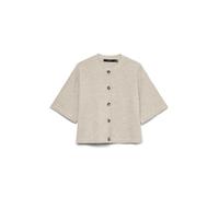 VERO MODA Cárdigan 'VMLefile' beige moteado XL beige moteado