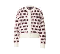 VERO MODA Cárdigan 'VMLISA' beige / rojo vino S beige / rojo vino