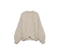 Vero Moda Vmmaybe LS Open Cable Cardigan Noos Vmmaybe LS Open Cable Cardigan Noos (1 Unidad), Avena, XS