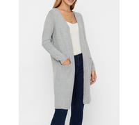 Vero Moda Cardigans de mujer básica larga. Gris claro 36 (S)