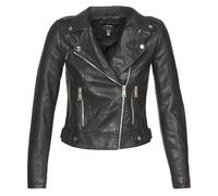 Vero Moda Vmkerriultra Short Coated Jacket Noos, Chaqueta Mujer, Negro (Black Black), M