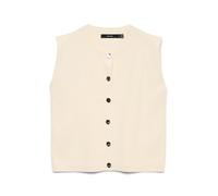 VERO MODA Chaleco de punto 'VMGold' blanco natural S blanco natural