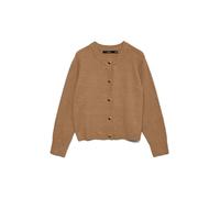 VERO MODA - Chaleco para mujer, color marrón, beige, M