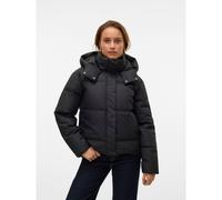 VERO MODA Chaqueta acolchada corta con capucha. Color Negro