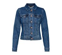 VERO MODA VMLUNA LS Slim DNM Jacket Mix GA Noos Chaqueta, Medium Blue Denim, XL De Las Mujeres