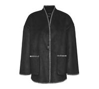 VERO MODA Chaqueta de entretiempo negro / blanco XS negro / blanco