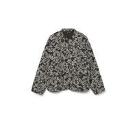 VERO MODA Chaqueta de entretiempo 'Rita' negro / blanco S negro / blanco