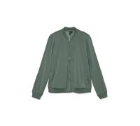 VERO MODA Mujer Chaqueta Blouson Fly Away Cuello Cremallera Chaqueta Ligera Versátil, Color:Verde-2, Talla:XS