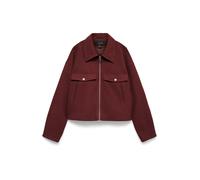VERO MODA Chaqueta de entretiempo 'VMFortunefrej' rojo carmesí L rojo carmesí