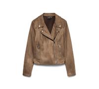 VERO MODA VMJOSE Short Faux Suede Jacket NOOS Chaqueta, Chocolate Chip, XS, marrón, XS