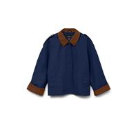 VERO MODA Chaqueta de entretiempo 'VMLucia' navy / marrón XS navy / marrón