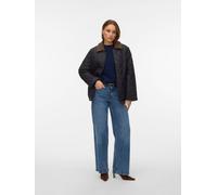 VERO MODA Chaqueta de entretiempo 'VMNova' marrón / negro L marrón / negro