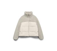VERO MODA Chaqueta de invierno 'VMHolly' gris / blanco XS gris / blanco