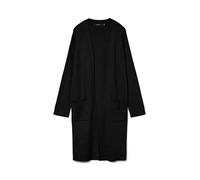 VERO MODA Chaqueta de Punto para Mujer Vmsaba LS Pocket Coatigan Ga Noos, Negro, XL