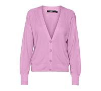 VERO MODA Chaqueta de Punto VMNEWLEXSUN para Mujer, Lila Pastel, XL
