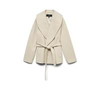Vero Moda Chaqueta para Mujer Vmanne Bergen LCS, Oatmeal/Detalle: Melange, L