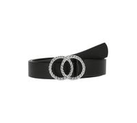 VERO MODA Cinturón 'Ditte' negro / plata 95 negro / plata