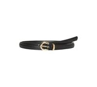 VERO MODA Cinturón sintético VMKATJA Coated Belt NOOS para mujer, color negro/detalle: dorado, 80, Negro/detalle: dorado, 80