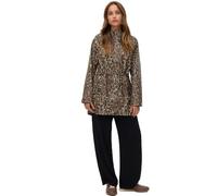 VERO MODA Coated Printed Jacket Noos Vmmalou-Chaqueta Estampada con Revestimiento, Crema Irlandesa, S Mujeres
