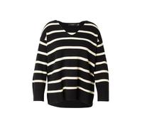 Vero Moda Curve Jersey 'VMCSaba' negro / blanco M-L EUR