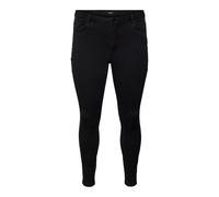 Vero Moda Curve Pantalones Vaqueros para Mujer, Schwarz, 54W x 32L
