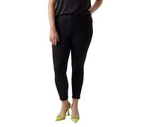 VERO MODA CURVE Vmphia HR SK Soft Vi110 Ga Cur Noos Jeans, Negro, 46W x 32L para Mujer