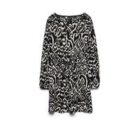 Vero Moda Curve Vestido 'FRIGA' negro / blanco 42-44 negro / blanco
