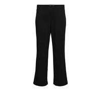VERO MODA CURVE Vmcberlin Zamira MW Wide Pant Cur - Talla Grande, Negro, 50W / 32L