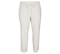 VERO MODA CURVE Vmjesmilo Ankle Pants Wvn Ga Noos Cur Pantalones, Forro Plateado, 48 para Mujer