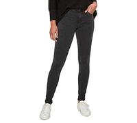 VERO MODA Damen Jeans Grau XXL (43-44)"" 32, Dark Grey Denim, XXL/32 para Mujer