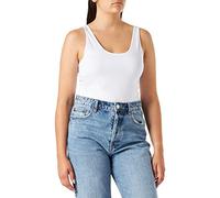 VERO MODA Damen VMMAXI My Soft UU Tank NOOS Top, Weiß (Bright White), 42 (Herstellergröße: XL)