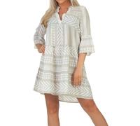 VERO MODA Dress VMDICTHE Tunic, Revestimiento de Plata., M