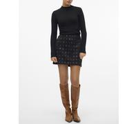 VERO MODA Vmmalua LS Short Faux Suede Skirt Minifalda, s, Mujeres
