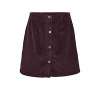 Vero Moda Falda de Mujer Vmetta HR Short Corduroy Skater Skirt, Winetasting., XL