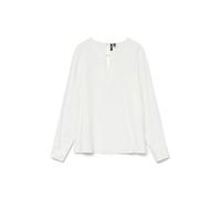 VERO MODA Female Bluse Vmsonja Top Manga Larga, Blanco Nieve, S Mujeres