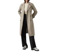 VERO MODA Gabardina femenina VMFORTUNEVEGA Abrigo, Silver Mink, M