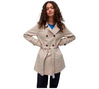 Vero Moda Gabardina para mujer Vmchelsea Olivia Noos, Oatmeal, M, avena, M