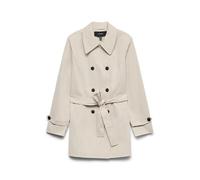 VERO MODA Trenchcoat Vmchelsea Olivia Noos-Gabardina, Avena, M Mujeres