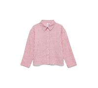 Vero Moda Girl Blusa 'VMAnnie' rosa claro / blanco 164 rosa claro / blanco