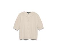 Vero Moda Girl Cárdigan 'VMDoffy' blanco lana 158-164 blanco lana