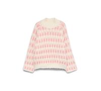 Vero Moda Girl Jersey 'VMLisa' rosa claro / blanco lana 134-140 rosa claro / blanco lana