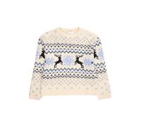 Vero Moda Girl Jersey 'VMSANTANORDIC' beige / azul claro / negro 158-164 beige / azul claro / negro