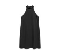 VERO MODA Halter Neck Short Dress Vmelena Wvn-Vestido Corto para Cuello, Negro, M Mujeres